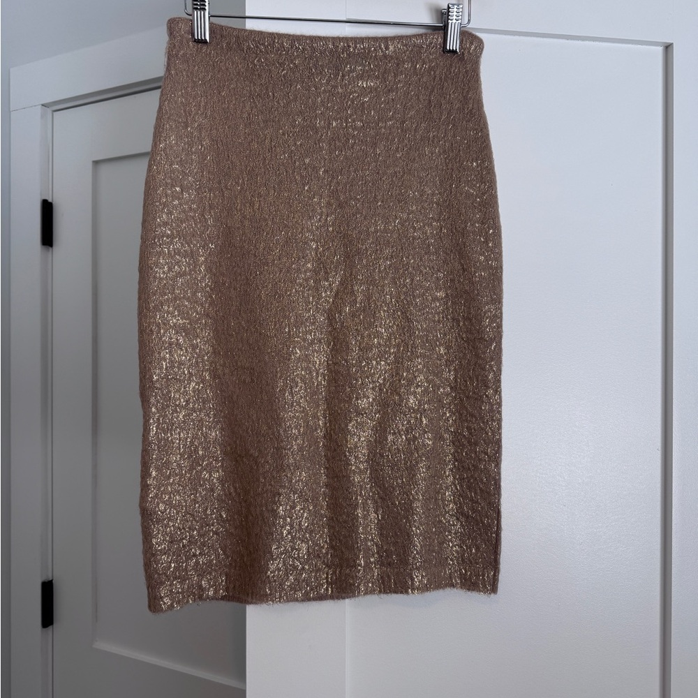 Prada Shimmering Knit Pencil Skirt size 38